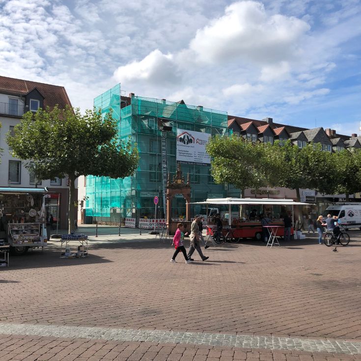 Hanau Marktplatz: Sanierung eines historischen Gebäudes